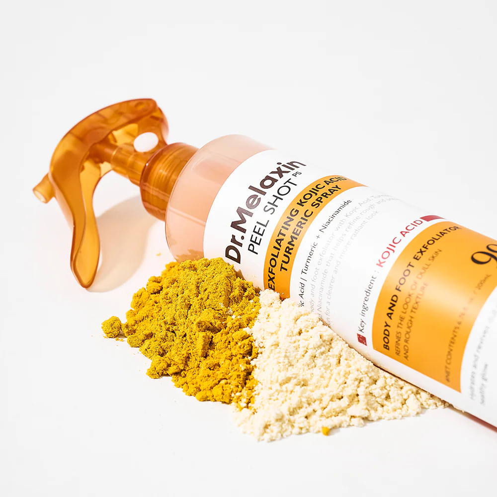 Korean Skincare Kojic Acid & Turmeric Keratin Care Spray 200ml Vemmora