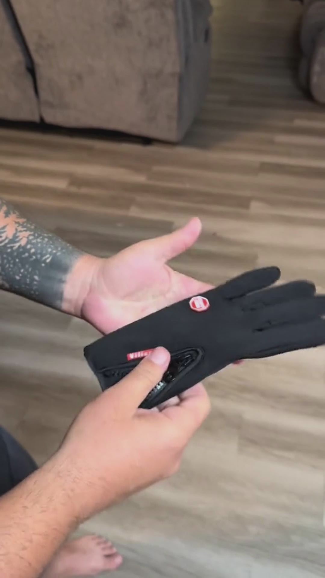 Winter Gloves Touch Screen Waterproof video